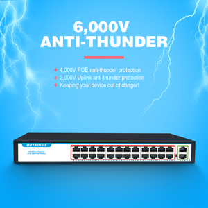 工場OEM 4 8 16 24 3248ポートネットワークスイッチマネージドモジュラーアップリンクネットワークPOEスイッチ - Product Image 3