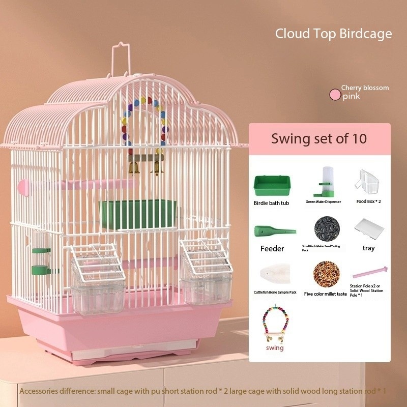 Pink-Balançoire ensemble de 10