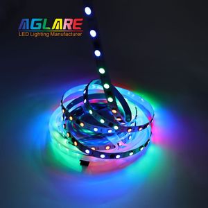 Agrgb RGB uzaktan kumanda 12v Led akıllı şerit işık 5050 dekoratif esnek SMD RGB LED şerit - Product Image 6