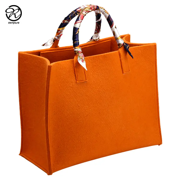 अनुकूलित महिलाओं के बैग महसूस किया कंधे बैग ढोना महिलाओं के लिए हैंडबैग महसूस किया शॉपिंग बैग महसूस किया
