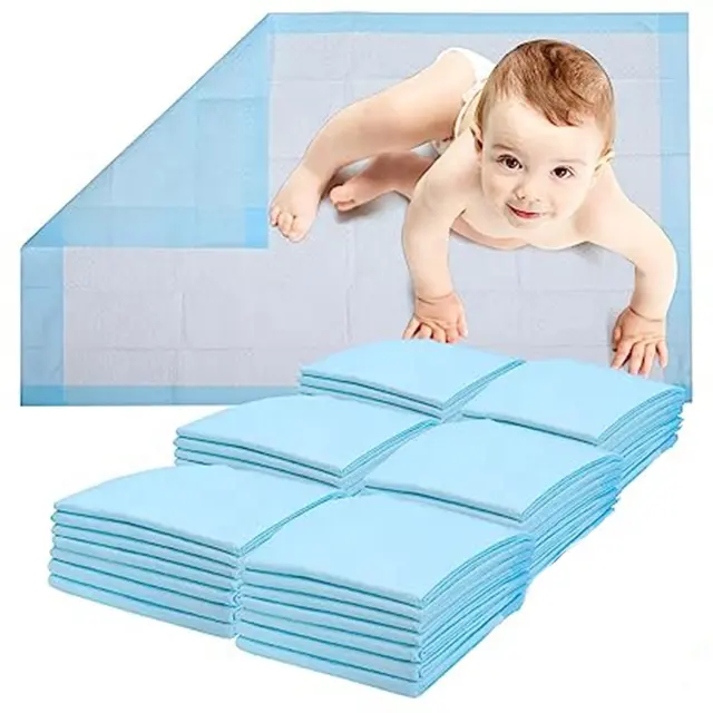 Almohadillas de cama para incontinencia de personas mayores desechables suaves de absorción pesada almohadilla de cama sanitaria