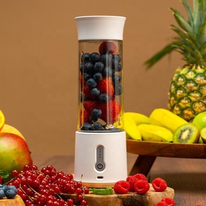 Yeni taşınabilir Blender USB şarj edilebilir Mini sıkma elektrik sıkacağı ekstraktör makinesi portakal suyu - Product Image 1