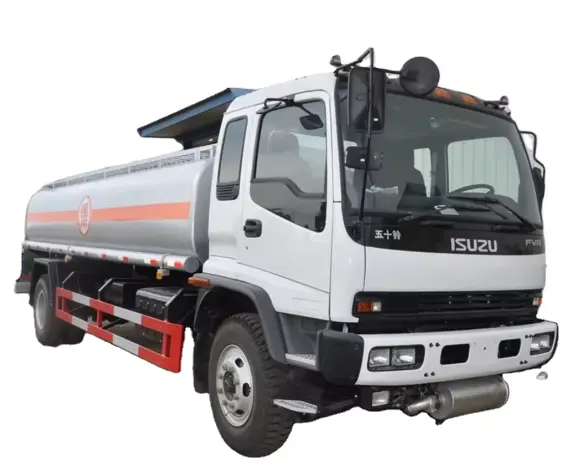 ISUZU Refule autocarri usato telaio con serbatoio da 15000 litri prestazioni eccellenti per la conservazione del combustibile di olio più venduto