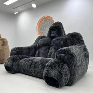 कस्टम हाई-एंड गॉडज़िला फ्फी सोफा लक्जरी लिविंग रूम के लिए नया डिजाइन इनडोर गोरिल्ला आकार - Product Image 5