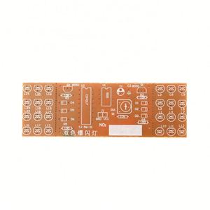 Kırmızı mavi çift renk yanıp sönen aydınlatma kiti Strobe NE555 + CD4017 uygulama öğrenme DIY kitleri elektronik Suite tasarım - Product Image 5
