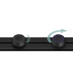 Nueva pista de alimentación de pared de aluminio integrada/instalación abierta Sistema de pista de alimentación Oficina cocina uso toma de pista de alimentación - Product Image 4