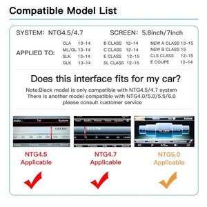 10.25 "Carplay Box interfaccia per Mercedes Benz <span class=keywords><strong>A</strong></span> B <span class=keywords><strong>C</strong></span> E Ml Gla Glc Glk Cla Gle Cls Amg Mirror Link autoradio