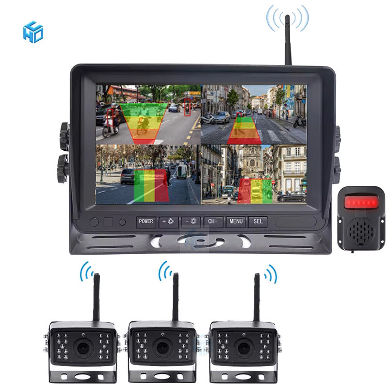 3 cámaras con altavoz