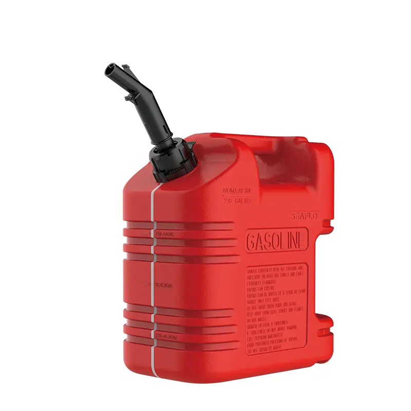 Seaflo equipamento de abastecimento para carros, recipiente portátil para combustível ao ar livre, recipiente para gás de 5 galões, lata de 20l, tanque de combustível