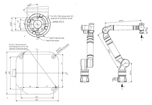 Kassow Robots KR1410 7-Achsen-Automatikschweißen kol labor ative Roboter maschine Industrieller Cobot-Schweiß roboterarm - Product Image 6