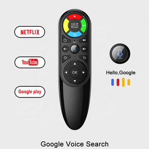Kablosuz 2.4G evrensel akıllı uzaktan kumanda USB alıcısı ile tüm anahtar IR öğrenme sesli arama ve hava fare kullanımı TV için OTT kutusu - Product Image 3