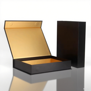 Tùy Chỉnh Wedding Dress Hộp Vàng Lá Từ Có Thể Gập Lại Sóng Hội Đồng Quản Trị Bao Bì Miếng Bọt Biển Lót UV In Ấn Cao-End - Product Image 4