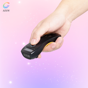 AIXW AMZ Online Hot Mini Bluetooth Barcode Scanner 2D QR 1D Lector de código de barras portátil Bluetooth para Android IOS - Product Image 1