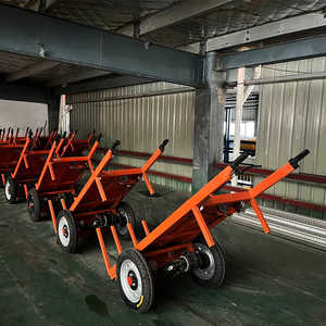 Xuyang Nuevo Fabricante Ingeniería de Construcción Empuje Manual Carro Eléctrico Ladrillo Carga Descarga Camión Tire Carro de Ladrillos - Product Image 5