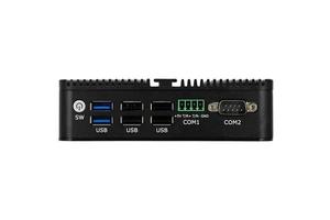OEM ODM อุตสาหกรรมมินิพีซี N100 quad-core DDR4 4x2.5G LAN & WiFi HD DP fanless Office minipcs SSD + HDD Storage - Product Image 3