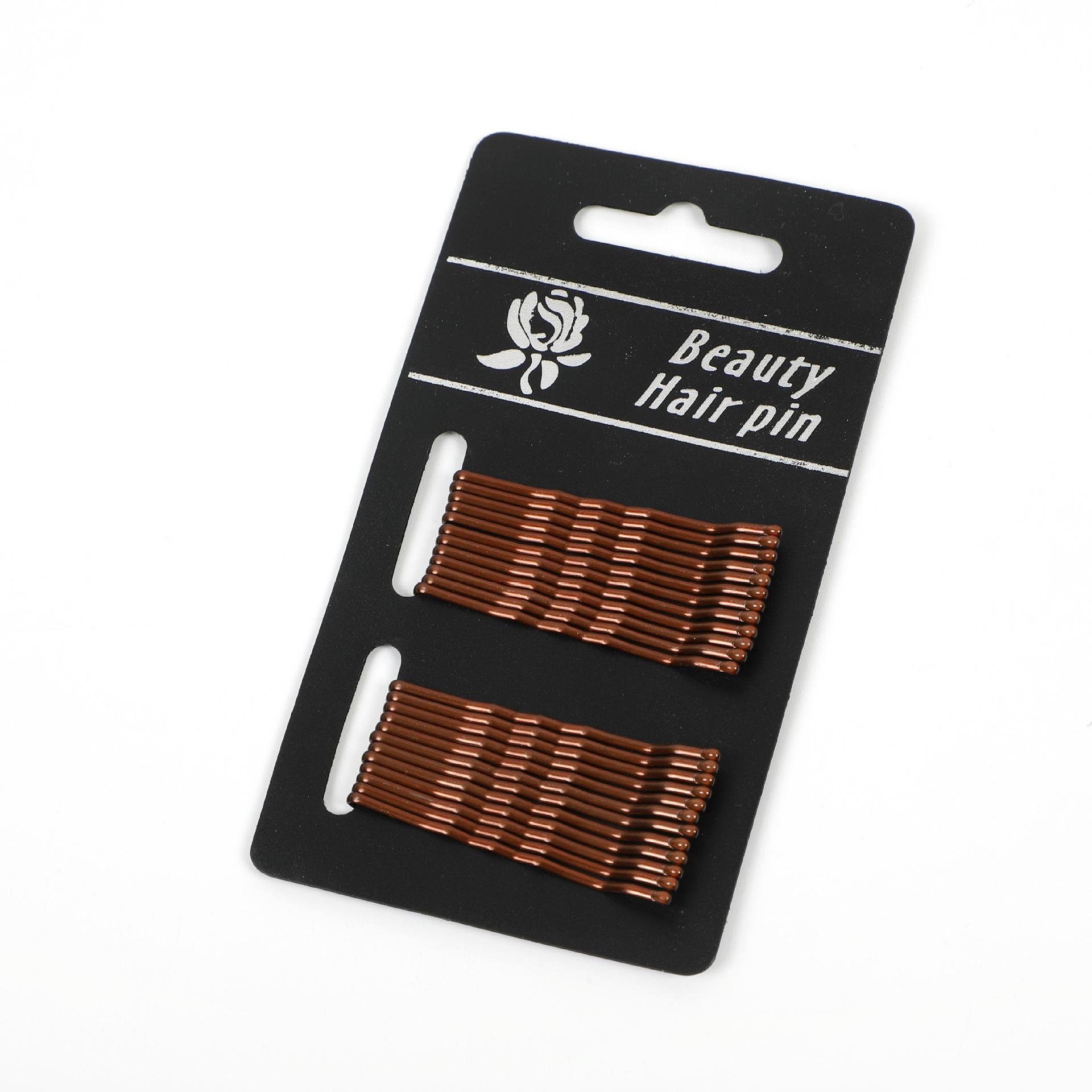 สีน้ำตาล24ชิ้น