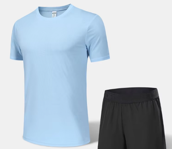 Sky Blue T-shirt Shorts