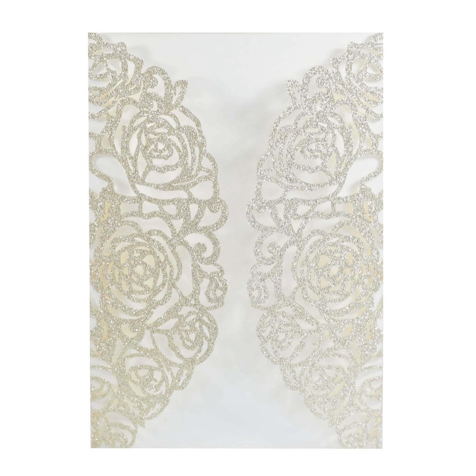 Glitter light gold cover
