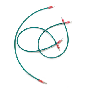 Halka terminali kablo demeti ile özel elektronik bakır tel ul 1007 24 Awg kablo montajı - Product Image 2