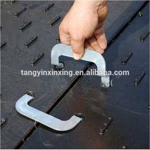 איכות גבוהה נגד החלקה כבדה מחצלות כביש 4 x8 רגל מחצלות הגנה קרקע - Product Image 4