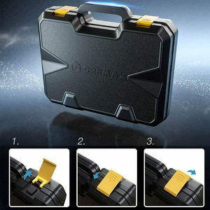 10 adet güçlü manyetik kaymaz hassas tornavida seti ev aracı ile Magnetizer ve sert çanta OEM özelleştirilebilir - Product Image 5