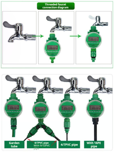 D50 intelligente elettronico LCD Timer automatico di irrigazione da giardino Controller per irrigazione a goccia strumento di irrigazione fatto in plastica - Product Image 4