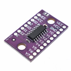 4051 74HC4051 8チャネルMuxアナログセンサーマルチプレクサセレクターモジュール - Product Image 4