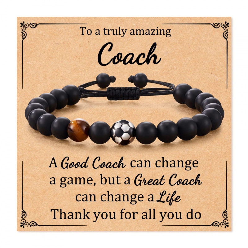 Pulsera tarjeta entrenador de fútbol