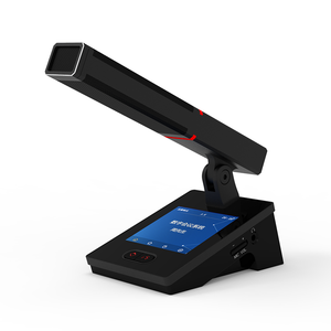 Multi- Function Digital Network Audio Conference System Chairman/Delegate Unit Microphone with Touch Screen - Product Image 1