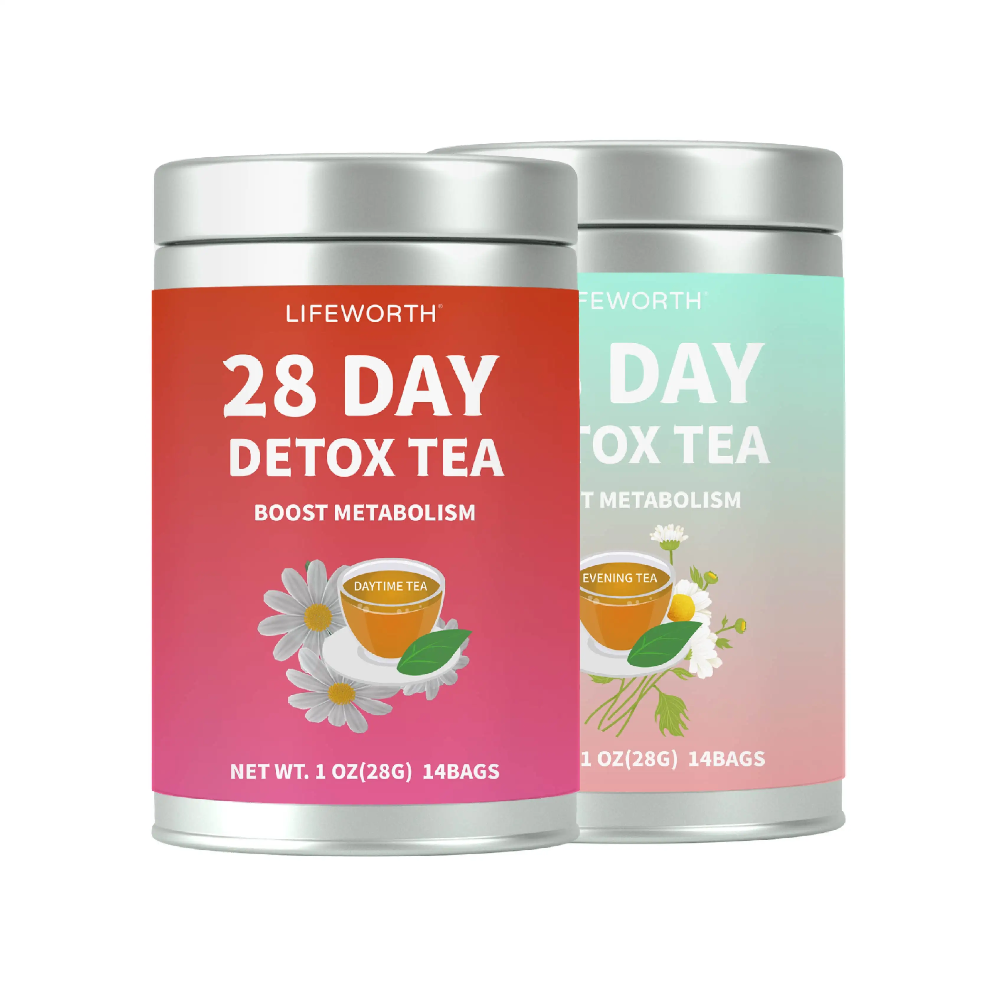 Renda da da vida etiqueta privada perda de peso 28 dias chá detox para impulsionar o metabólico dieta chá