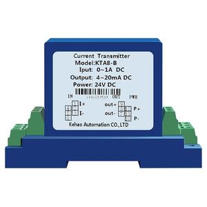 Sensore corrente AC QNDB7 ingresso 1a 5a 10a 20a 50a 100a 200a uscita 4-20mA CT trasformatore trasduttore corrente trasduttore di corrente