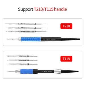 AiXun T3BはんだステーションT210 T115ハンドル付き溶接はんだアイロンチップ修理ツール電子リワークステーション - Product Image 3