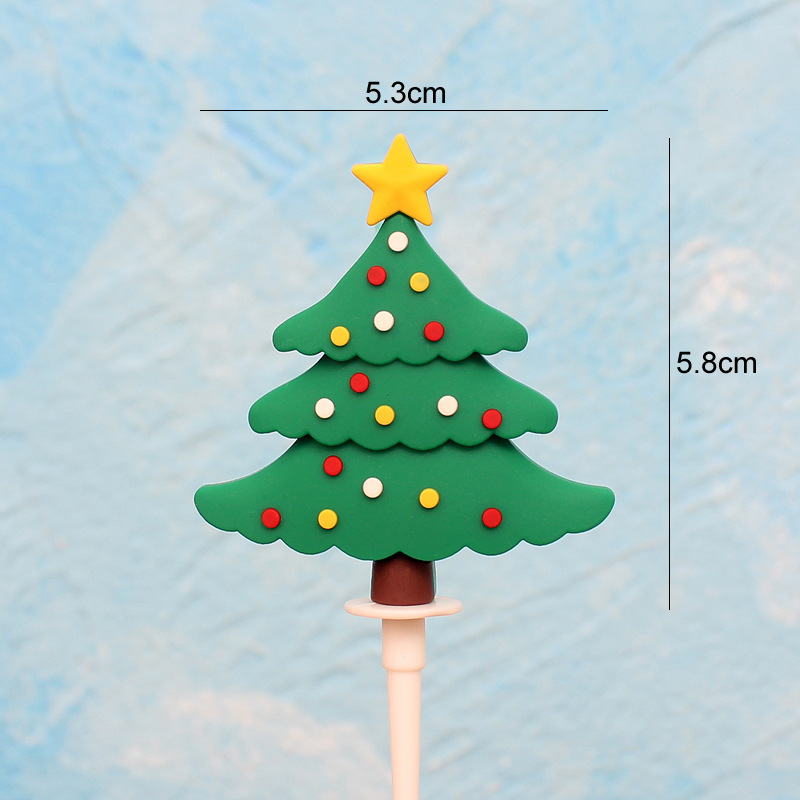 Nouveau 2 # arbre de noël en plastique souple