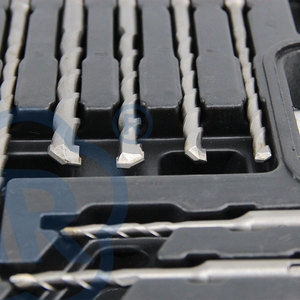 Electric Hammer Drill Bit SDS Plus Drill Bit Set <strong>Chisels</strong> Set 17 Pcs Set <strong>for</strong> Concrete - Product Image 5