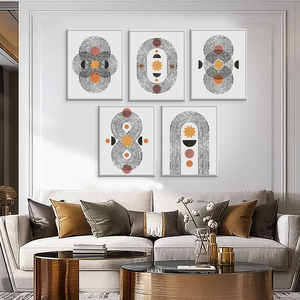 Tóm tắt thiết lập vải trang trí bức tranh trang trí vải tường nghệ thuật - Product Image 3