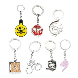 โลโก้ที่กําหนดเองโปรโมชั่นDesigner Kawaiiน่ารักพวงกุญแจโลหะKeyholderอะนิเมะKey Ringพวงกุญแจที่กําหนดเองพวงกุญแจโลหะ - Product Image 3