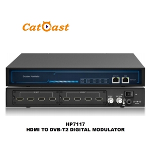 Modulador de codificador digital 1080P 8 HD Mi a 4 portadores RF HD de P - Product Image 4