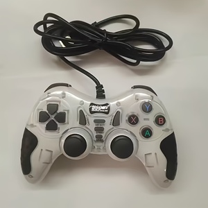 Controlador de mango de juego de ordenador con cable USB PC Singles Arcade King of fighters Joystick con mango de vibración