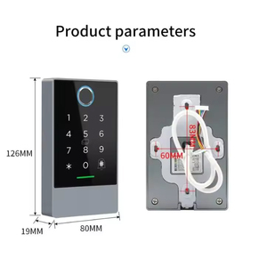 Elock ESK4 IP66 Sistema de Control de Acceso de Huellas Dactilares Abridor de Puerta para Intercomunicador Nfc Teclado de Puerta Eléctrica para Tarjeta RFID de 13,56 Mhz - Product Image 5