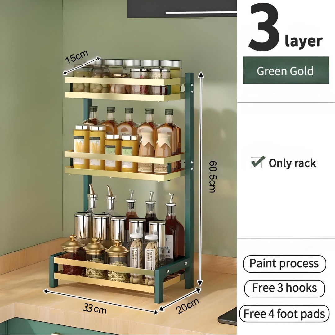Vert + Or (Rack uniquement) * 3 niveaux