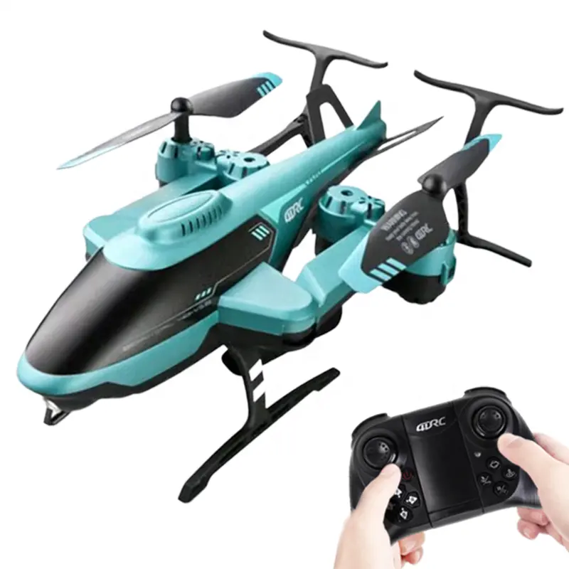 Aeronave rc profissional 4k câmera, wi-fi operar controle remoto rc avião helicóptero quadcopter, drone brinquedos