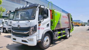 Garbage Truck 10-15 Cubic Meters Heavy Truck Garbage Collection <strong>Compacting</strong> Truck with <strong>Dong</strong> Feng Chassis - Product Image 3