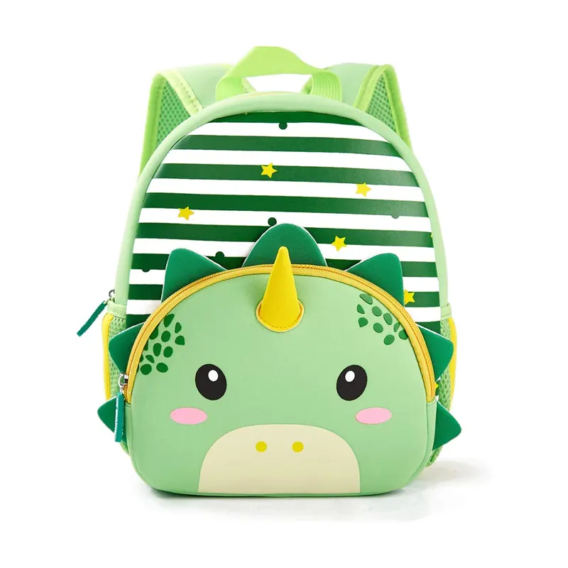 Mochila escolar Coreana de dibujos animados para niños, morral de felpa