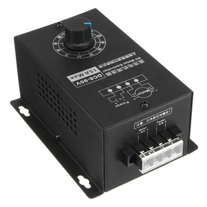 DCモーターコントローラースピードレギュレーターPWMモジュールコントローラースイッチ (シェル付き) 6V-90V 15A - Product Image 5