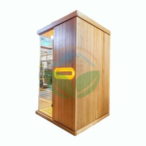 Far &amp; Near Infrared <strong>LED</strong> Sauna Room Heater Low EMF with Red <strong>LED</strong> Dry Sauna with Comfortable Temperature Regulation - Product Image 3