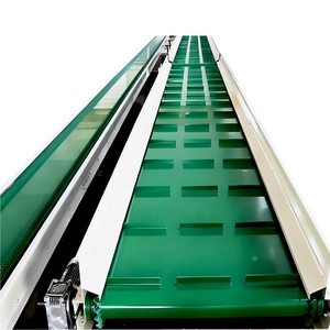 Pvc Small Barrier Climbing Conveyor <strong>Loading</strong> and <strong>Unloading</strong> Belt Conveyor Line Wear-Resistant Carbon Steel Belt Elevator - Product Image 2