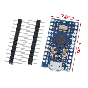 Pro Micro ATmega32U4 5V 16MHz Original-Chip Ersetzen Sie ATmega328 für Arduino Pro Mini mit 2-reihigem Stift kopf für Leonardo UNO R3