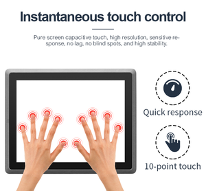 New Fanless Embedded 15.6 Inch Touch ScreenAll in One I3 I5 I7 Processor Industrial Panel Pc Price <strong>Computer</strong> Wireless <strong>LINUX</strong> - Product Image 4