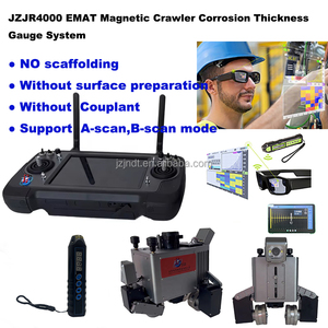 JZJR4000 UT ET MT Cámara HD Robot oruga magnética Solución de detección de corrosión para inspección de tuberías - Product Image 2