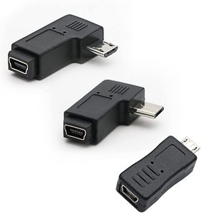 USB 2.0适配器迷你USB公到微型USB母连接器适配器 - Product Image 1